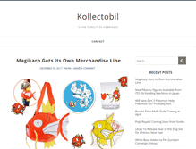 Tablet Screenshot of kollectobil.com